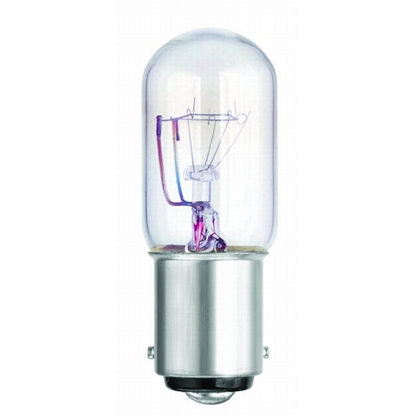 Incandescent 15W Clear Microwave/Fridge Appliance Lamp - SBC - 2700K